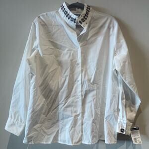 Pendleton Plus Vintage Folklore Button Down shirt NWT size 14